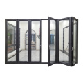 WANJIA Sound and heat insulation aluminum folding door mechanism aluminum door